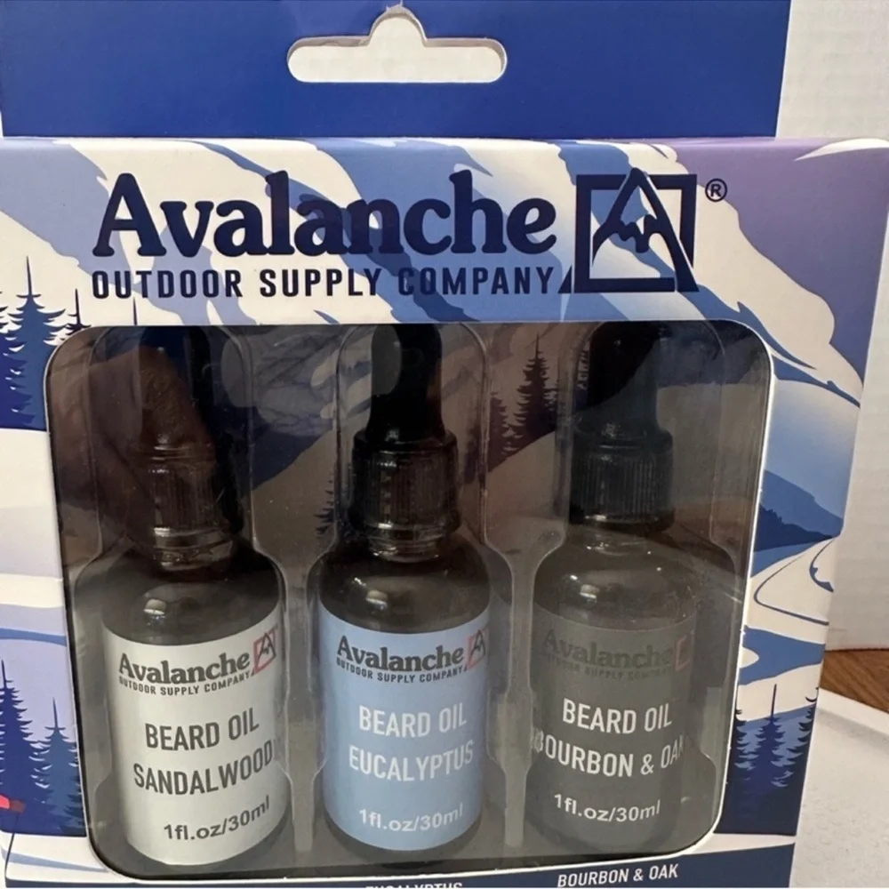 🆕 Avalanche Beard Oil Collection 3 pack